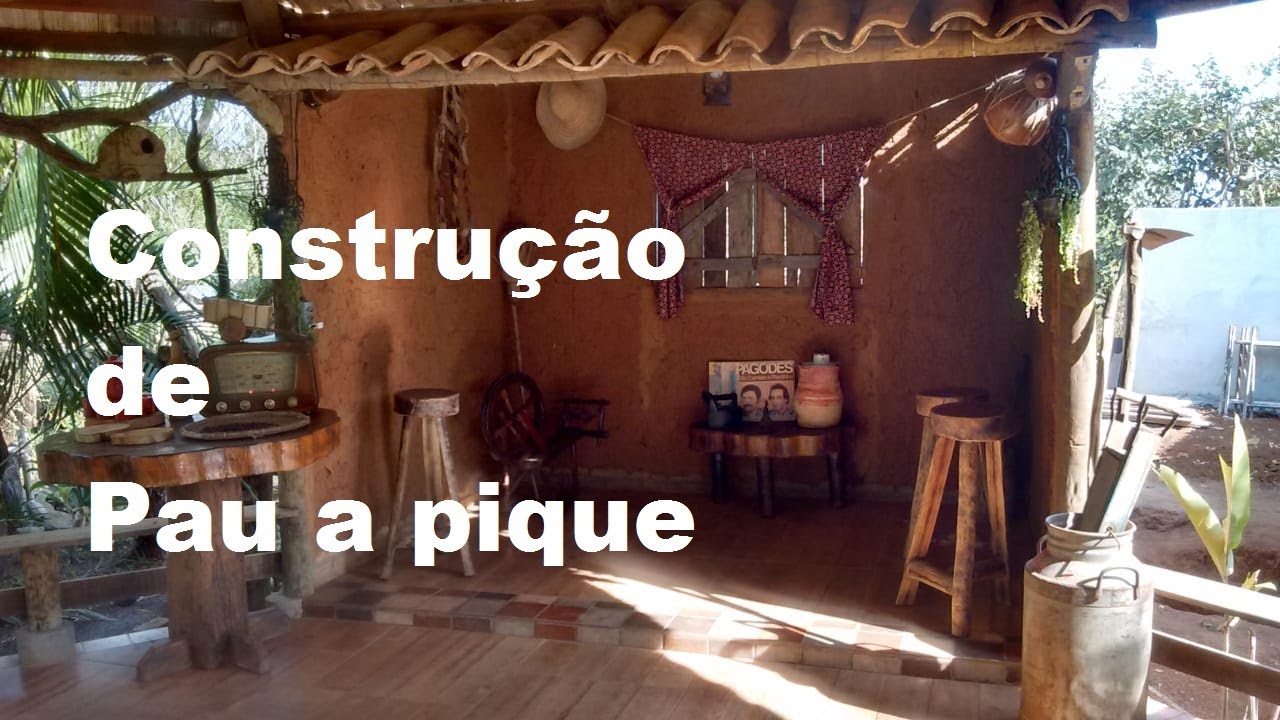 Construção de pau a pique - Passo a passo