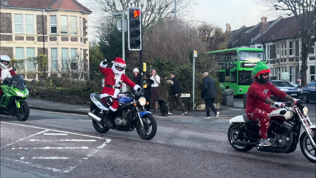 Bristol Santa’s On A Bike Ride 2025 (part 2)