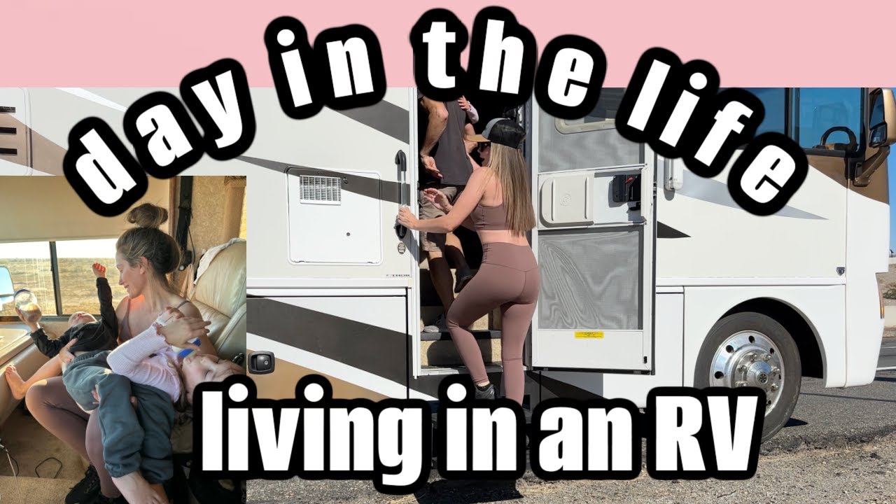 DAY IN THE LIFE | LIVING IN AN RV WITH 2 KIDS