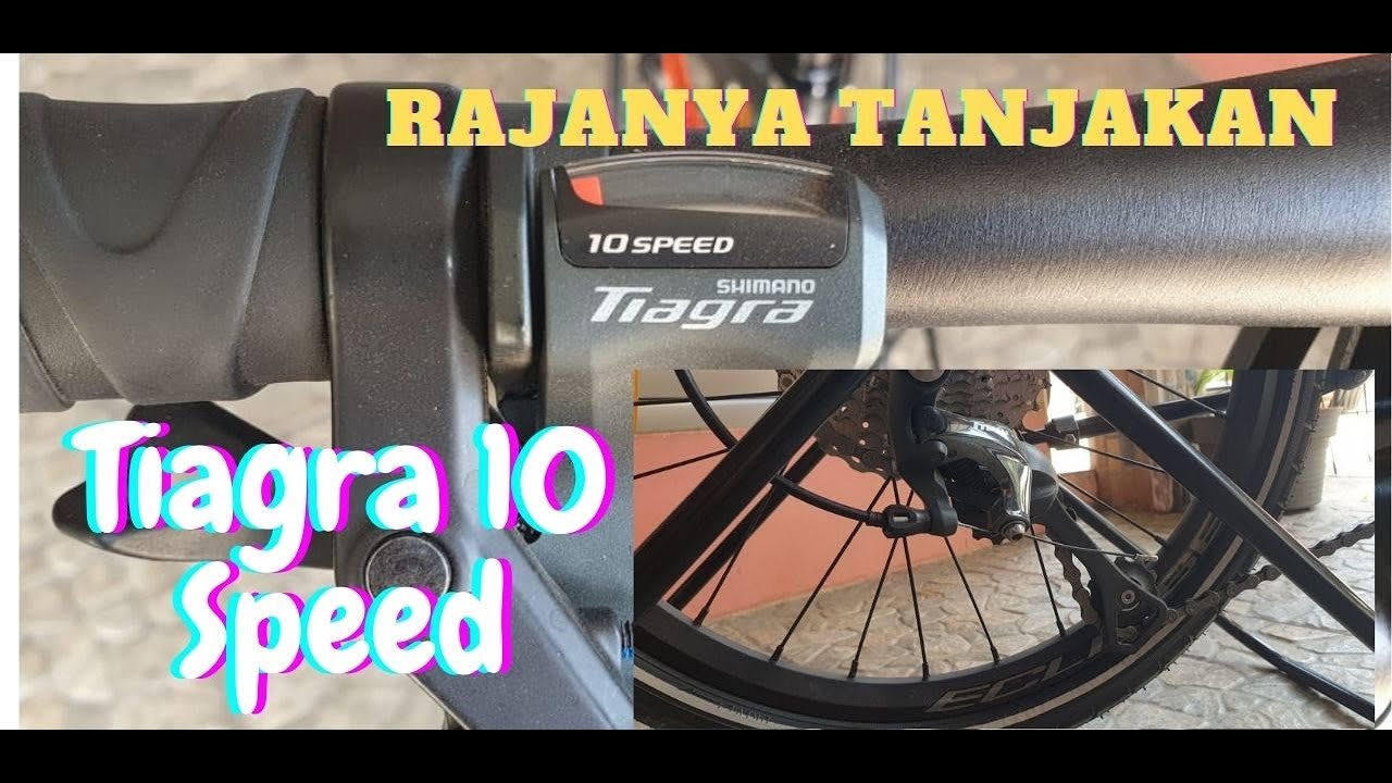 Tes kecepatan shifting Tiagra 10 Speed