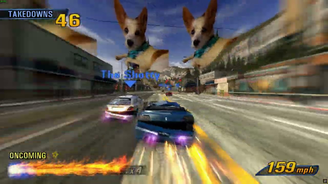 Burnout 3 Takedown - Road Rage - Silver Lake Southbound (74 Takedowns)
