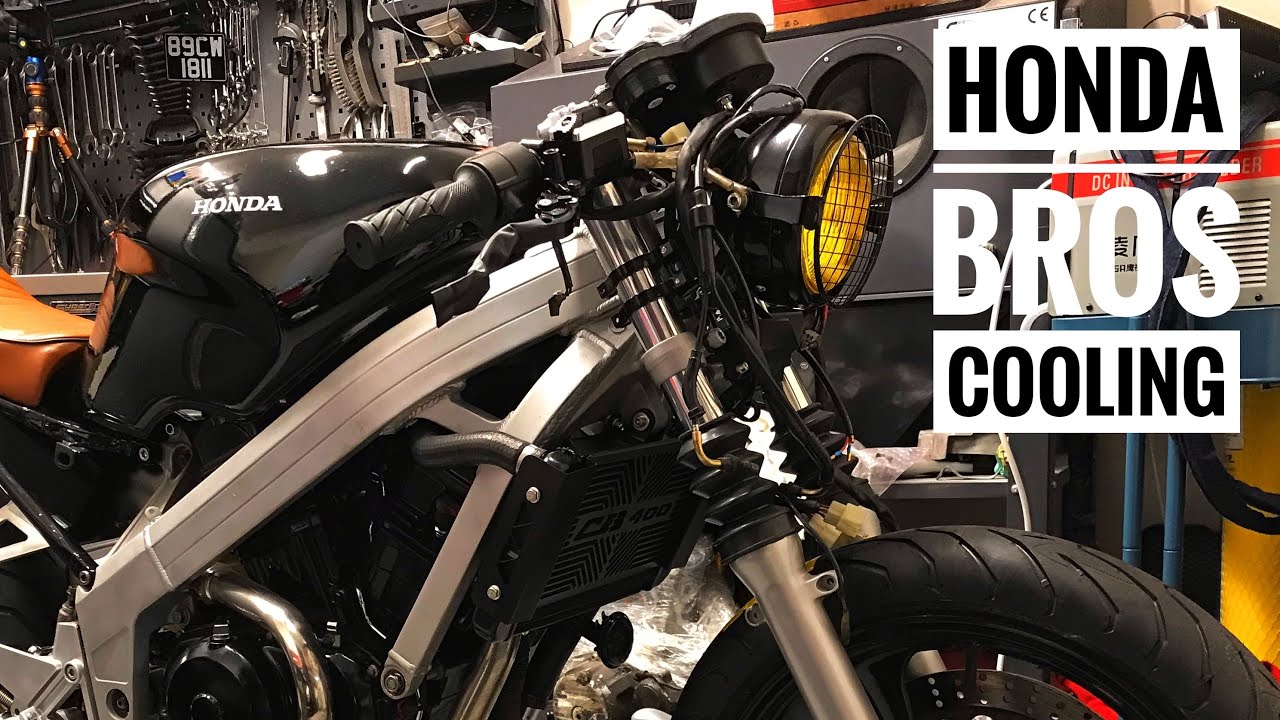 Honda Bros NT400 Restoration Project Part 31 Cooling