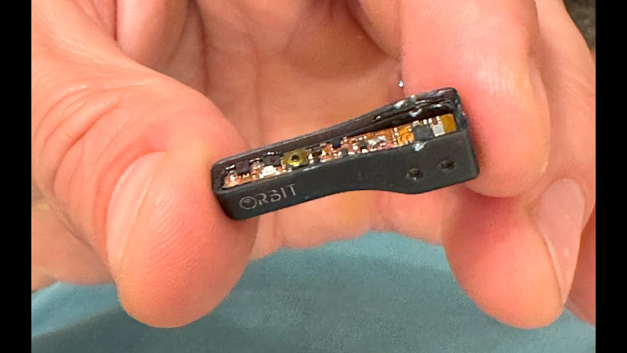 Orbit Apple Find My tracker hidden in key FOB