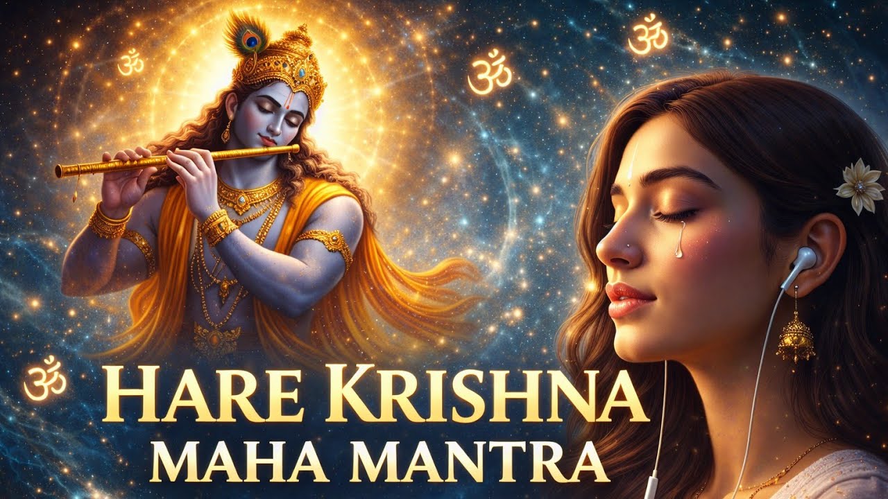 Hare Krishna Maha Mantra - 1 Hour | Powerful Krishna Chanting for Peace & Meditation
