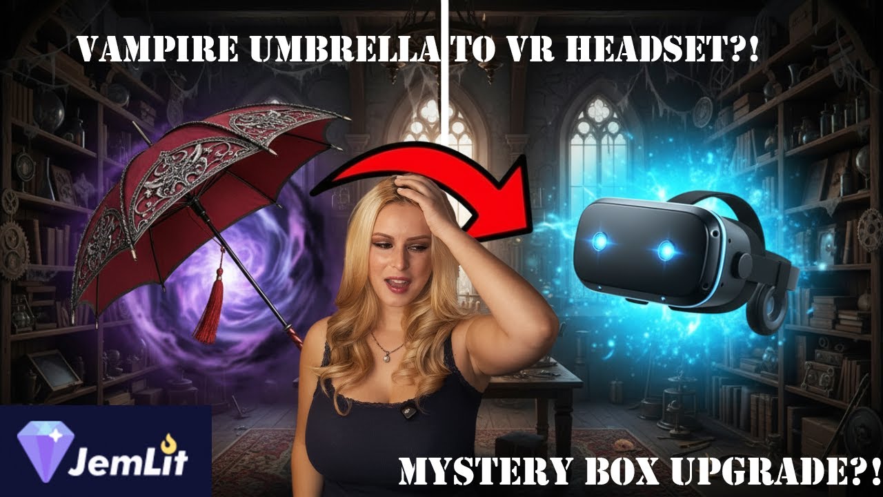 MysteryBox Fiesta: Upgrading a Vampire Umbrella to a VR Headset?!