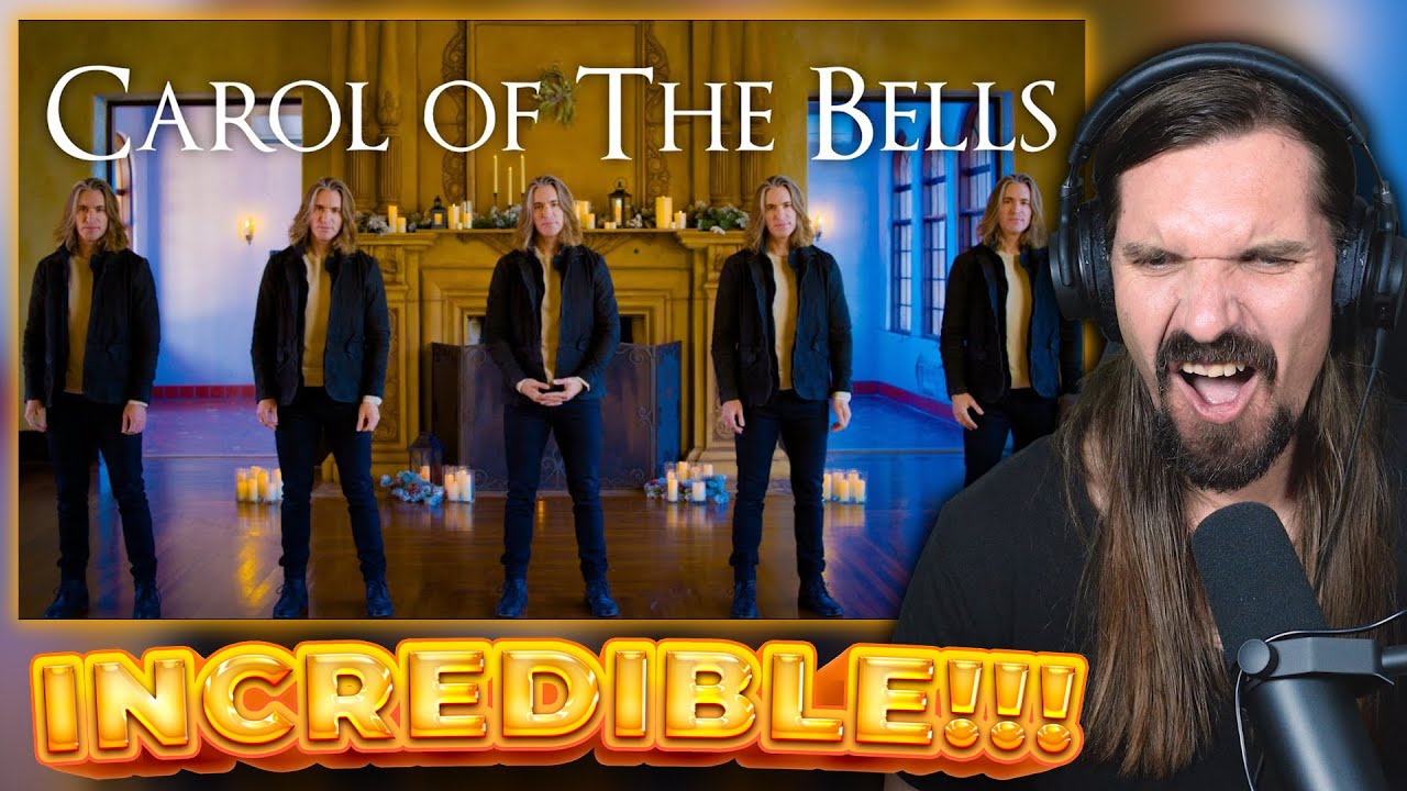 CAROL OF THE BELLS LIKE YOU NEVER HEARD IT BEFORE! Geoff Castellucci Reaction