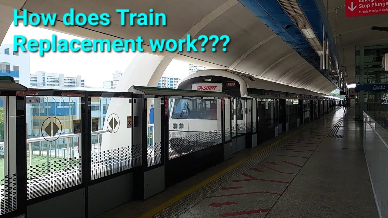 SMRT (NSEWL) How does Train Replacement works on the North-South and East-West Line.