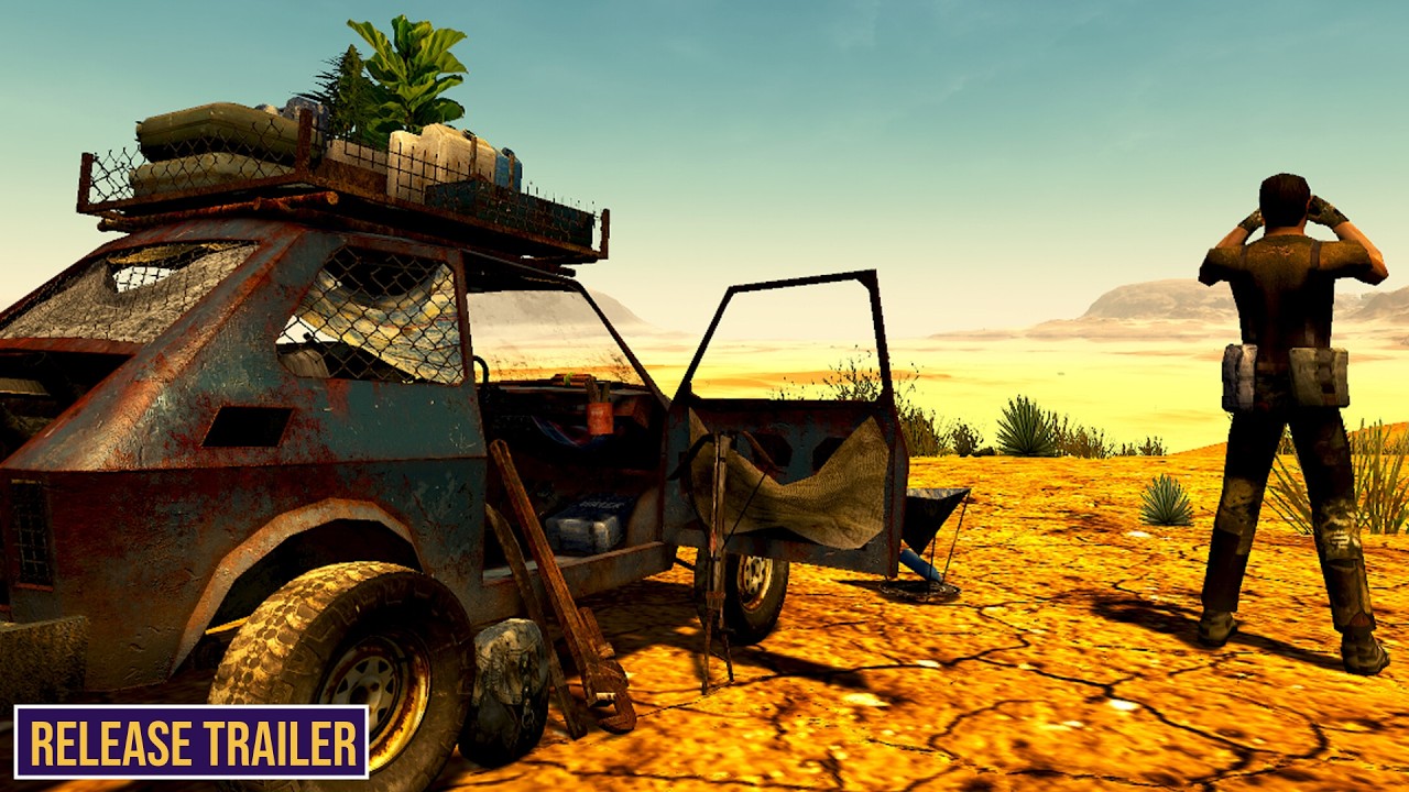 Mad Max inspired open-world driving survival | Apocalypter - Release Trailer