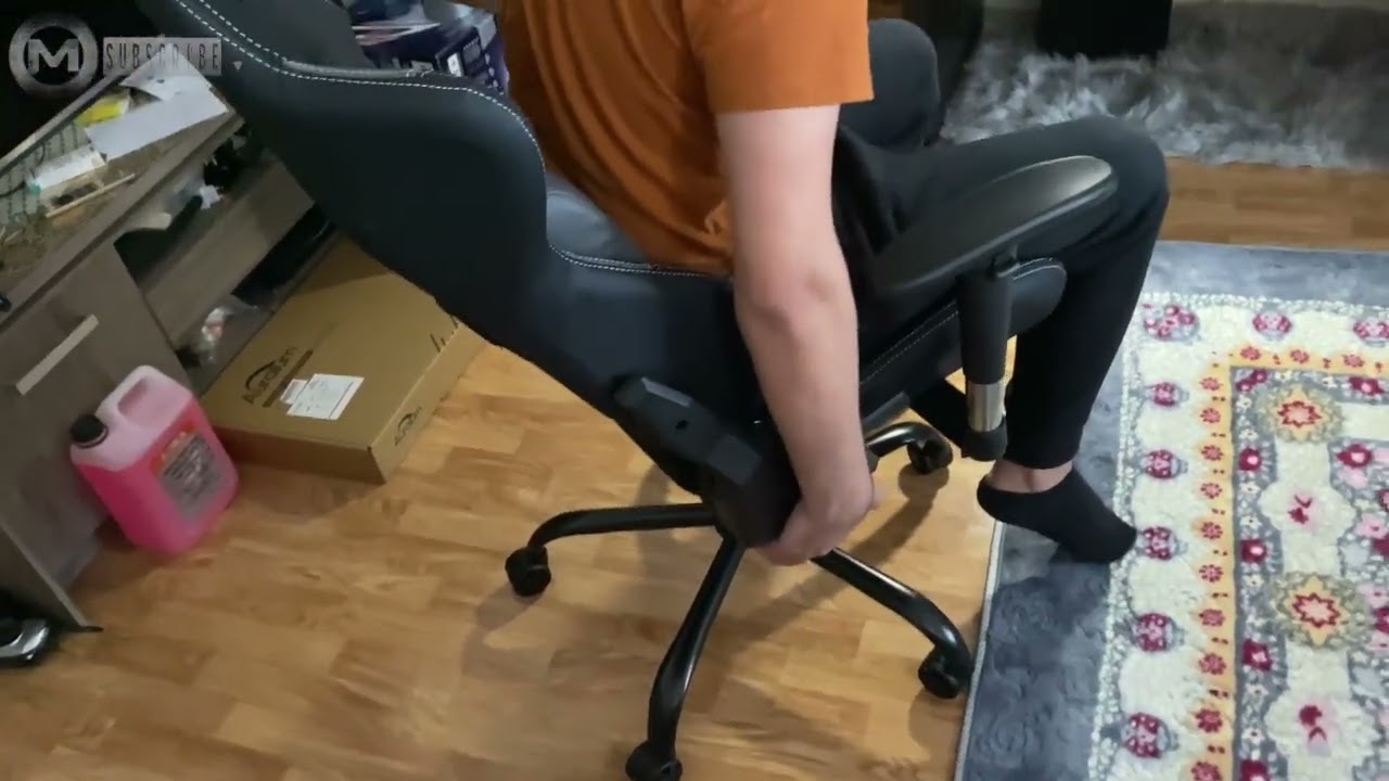 Trust Gaming GXT 707G Resto Gaming Chair, Full 360 Degrees Rotatable   Test