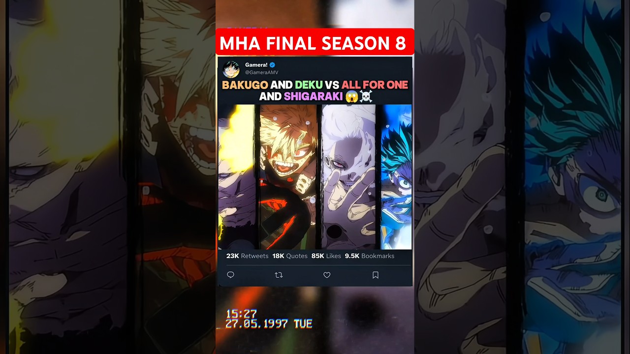 BAKUGO and DEKU vs ALL FOR ONE and SHIGARAKI  😱☠️ | #myheroacademia #edit #mha #amv #anime