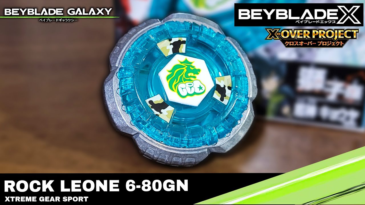 Análise BX-00 ROCK LEONE 6-80GN [Beyblade X Project X-Over]