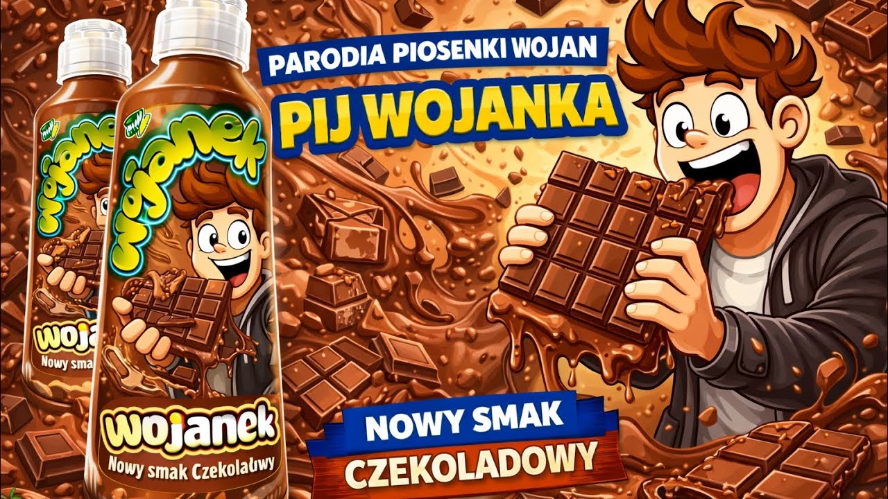 Wojan - Pij Wojanka &ndash; Smak CZEKOLADOWY 🍫🔥 | Parodia Demonix