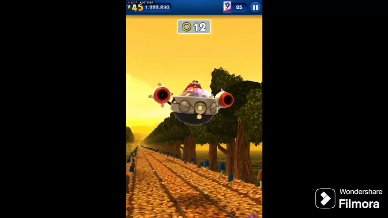 Toy Bonnie jugando con blaze lunar en sonic dash