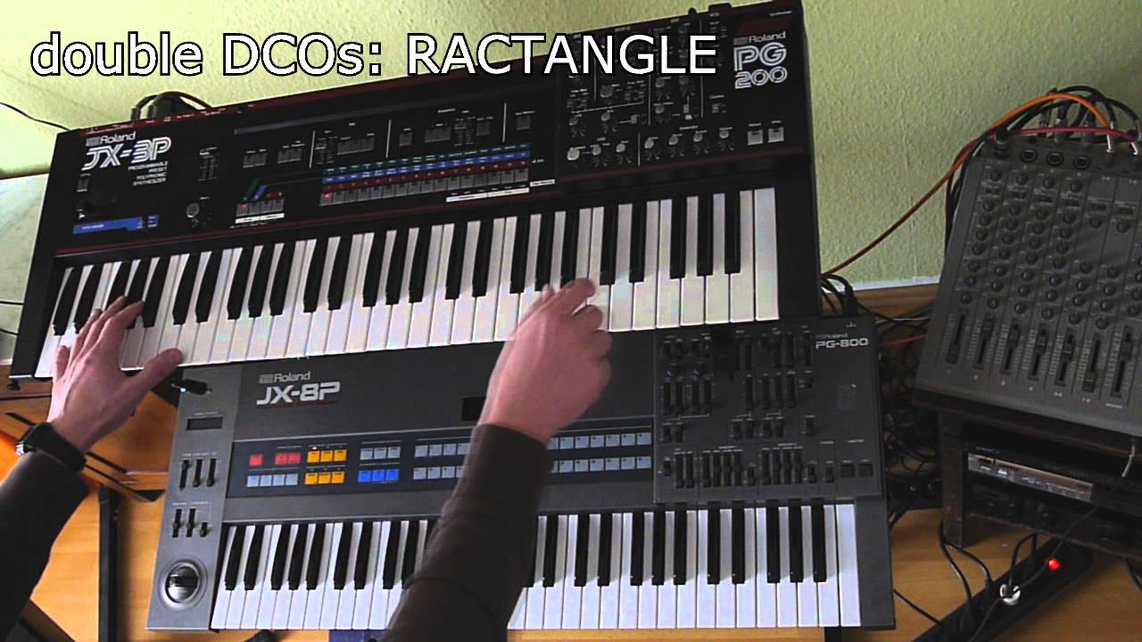 Roland JX-3P vs JX-8P Comparsion
