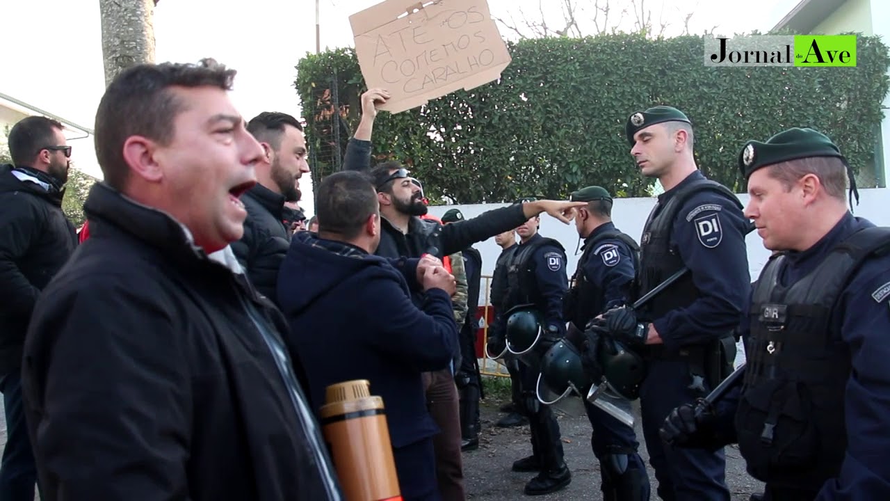 GNR testa intervenção junto de adeptos violentos