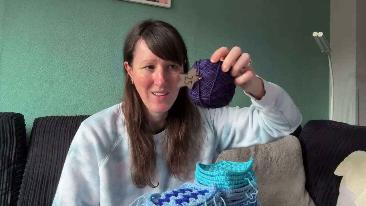 Yarn Vlog WK4, январь 2026 г. — Мини-сумка-тоут Toft Blanket CAL & Joji & Co в форме дельты