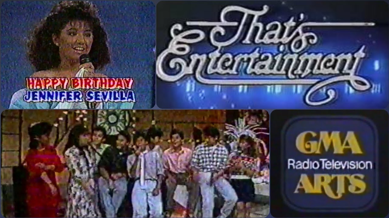 That's Entertainment - Jennifer Sevilla Birthday Celebration + John Regala; Full Episode - May 1988