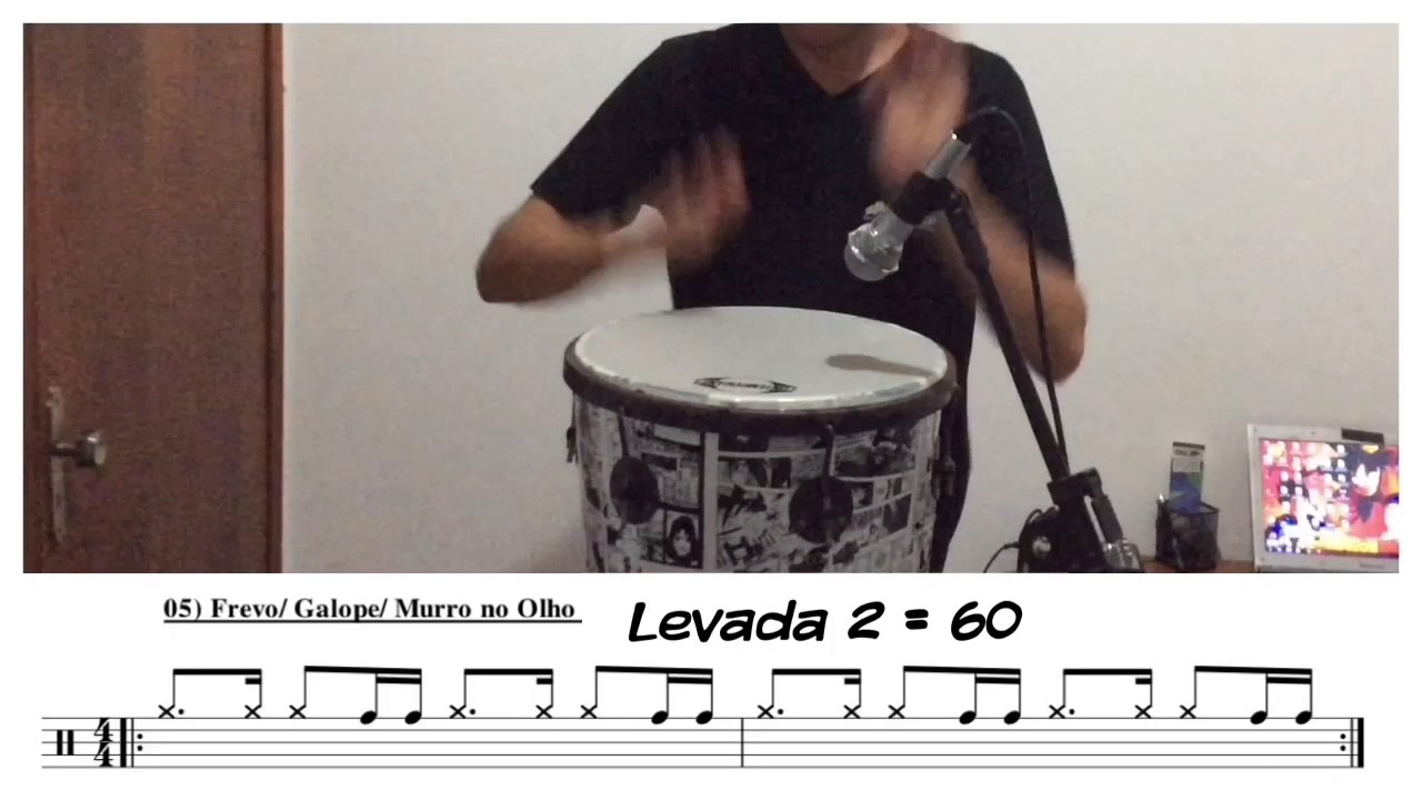 Como tocar Timbau - Levadas de Axé - Aula 8