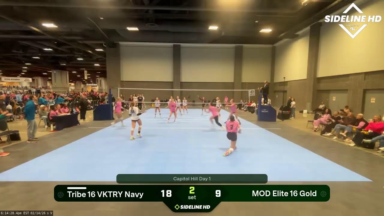 MOD Elite 16 Gold vs. Tribe 16 VKTRY Navy (2026.02.14)