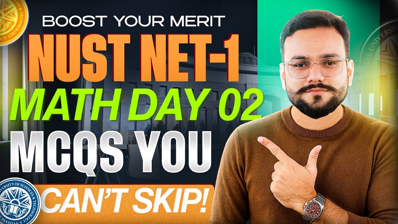 NUST NET 01 23rd November Solutions | NUST 23rd Nov Questions | NET ENGINEERING | NET BUSINESS | NET