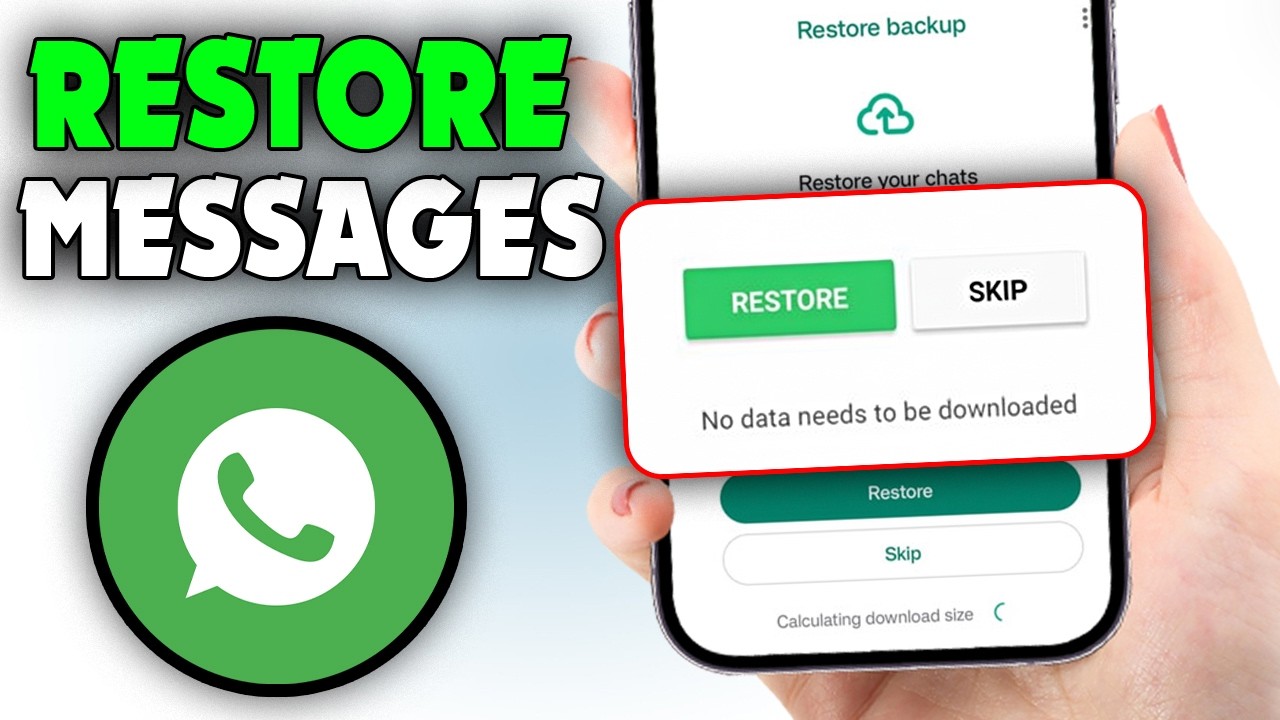 Как восстановить сообщения WhatsApp на Android (2026)