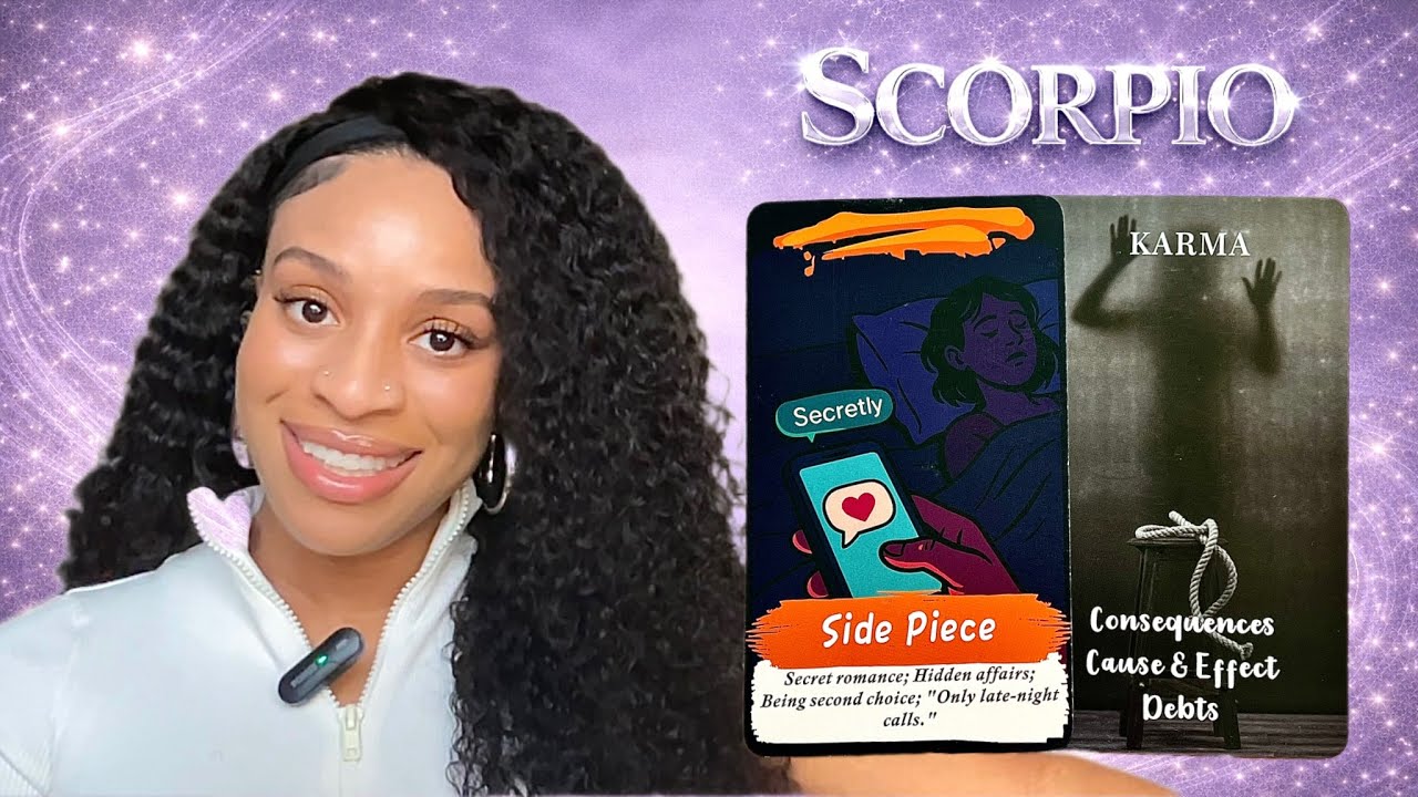 Scorpio! They’re emotionally unavailable and getting KARMA for having 3rd parties!