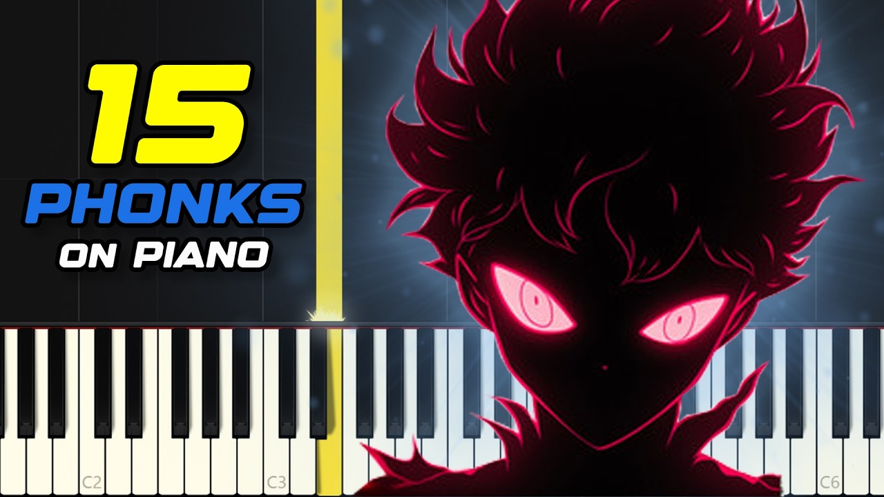 15 Super Easy Phonks On Piano