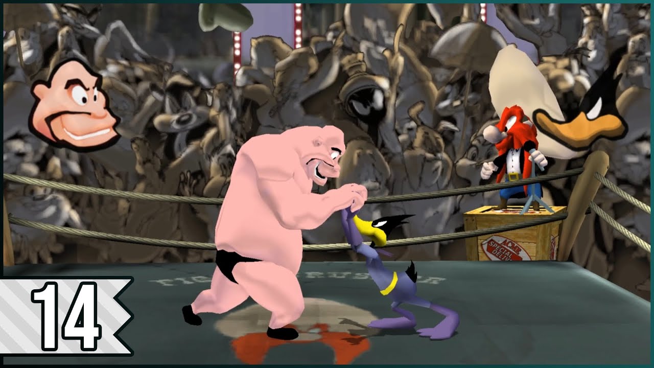 Looney Tunes: Back in Action (PS2/GCN) - Lv. 3: Wooden Nickel - Crusher's Grand Knuckle Challenge