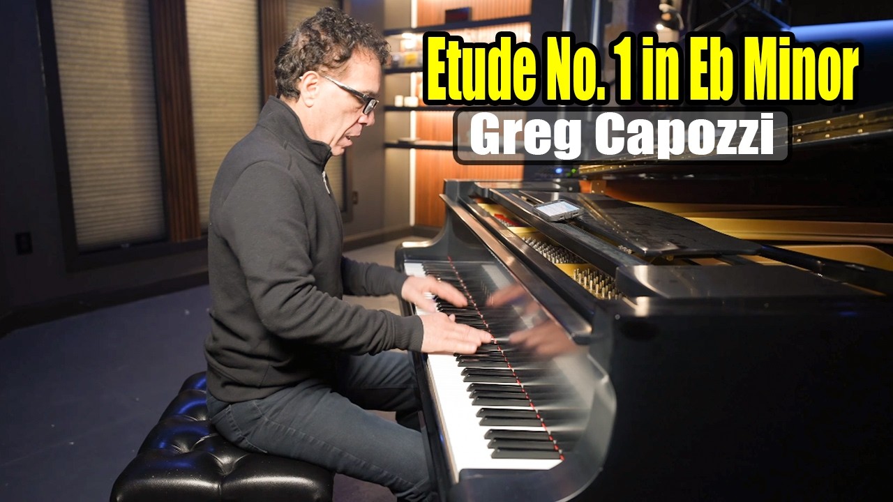 Etude No. 1 in Eb Minor | Original Piano Composition by Greg Capozzi