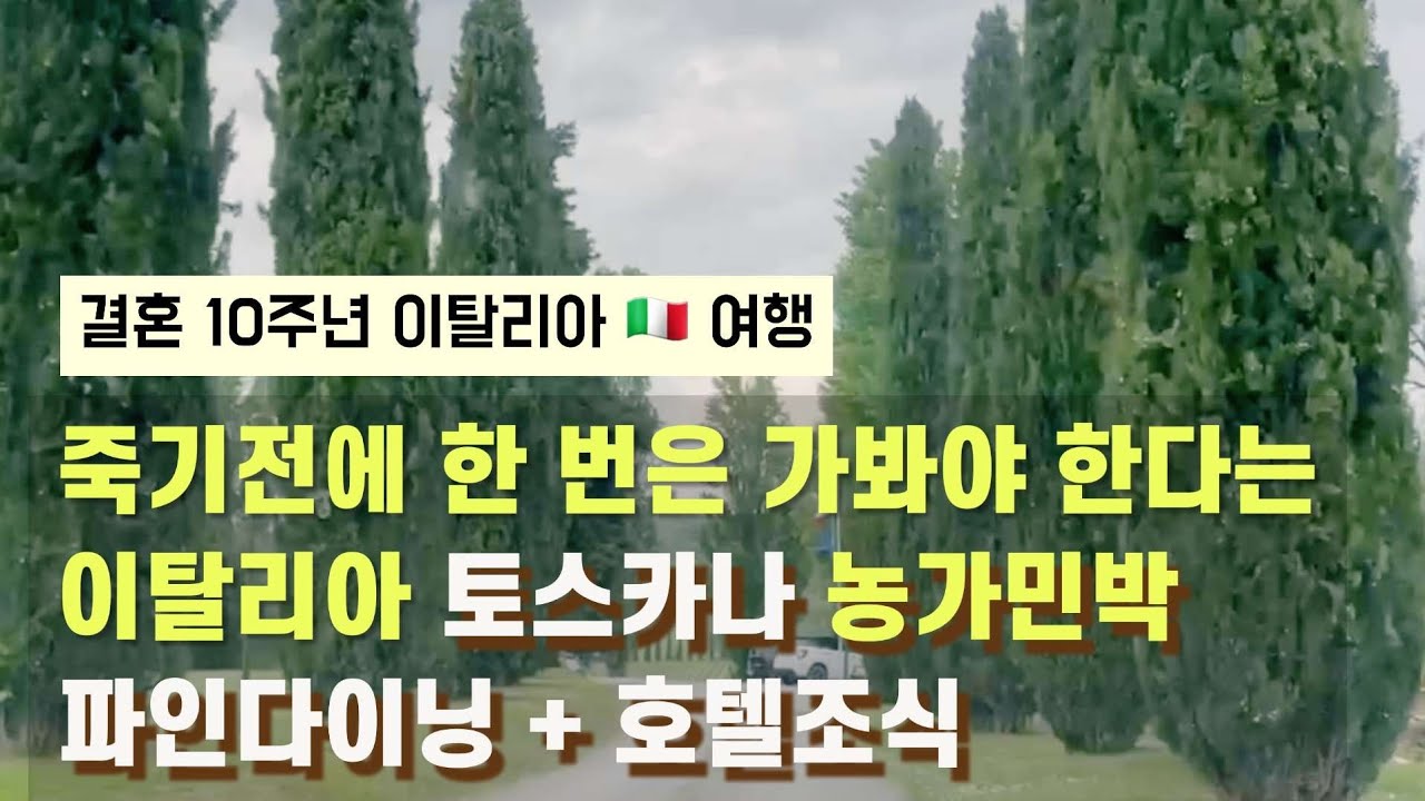 이탈리아 🇮🇹 여행 | 아그리투리스모, 토스카나 농가민박 | 결혼10주년 여행, 피렌체, 로마 | 2023년 4월, 5월