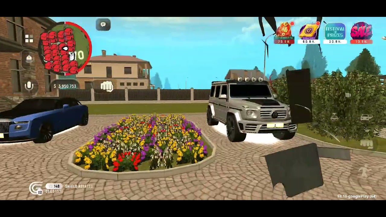 Spend a life with me as a billionaire in grand mobile🔥💯.  My mansion and my car collection part 1