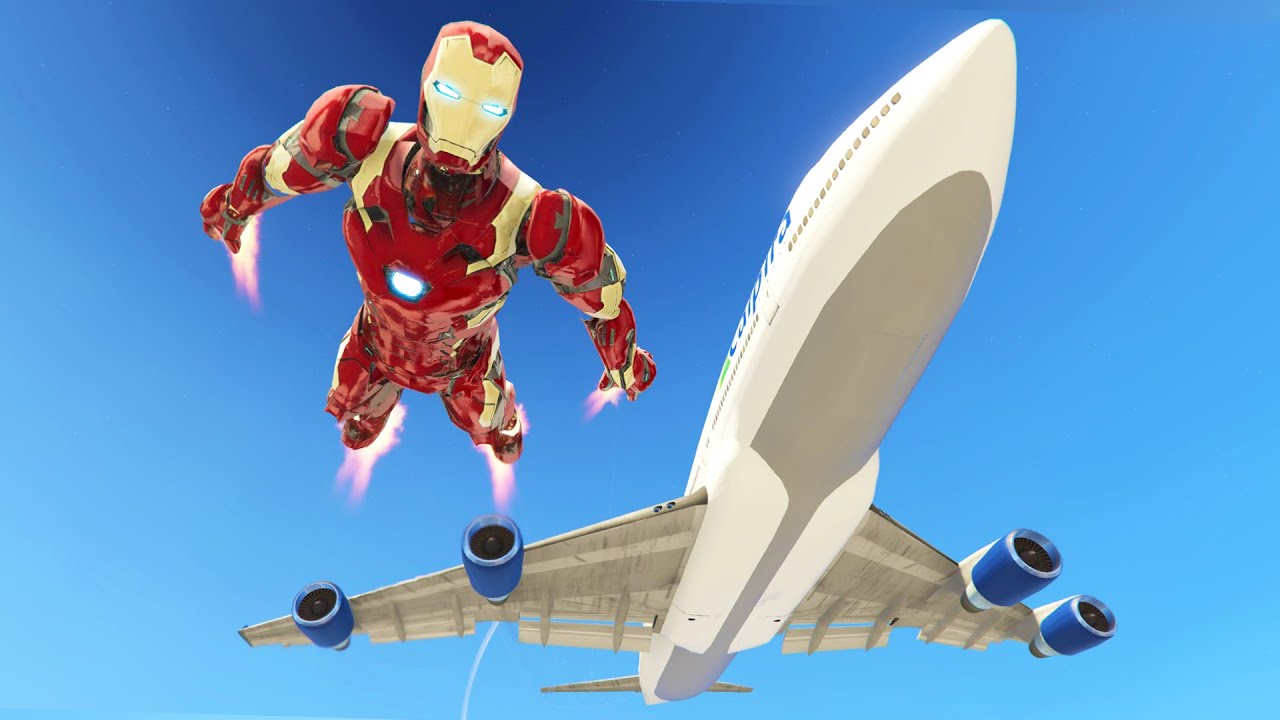 GTA 5 Mods - ULTIMATE IRON MAN MOD!! GTA 5 Iron Man Mark 46 Mod Gameplay! (GTA 5 Mods Gameplay)