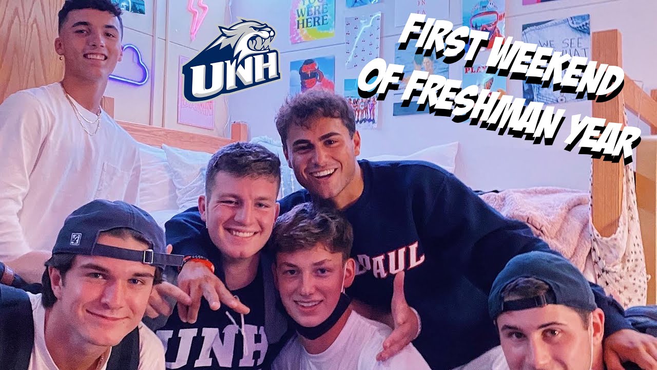 first weekend at college vlog (freshman year)