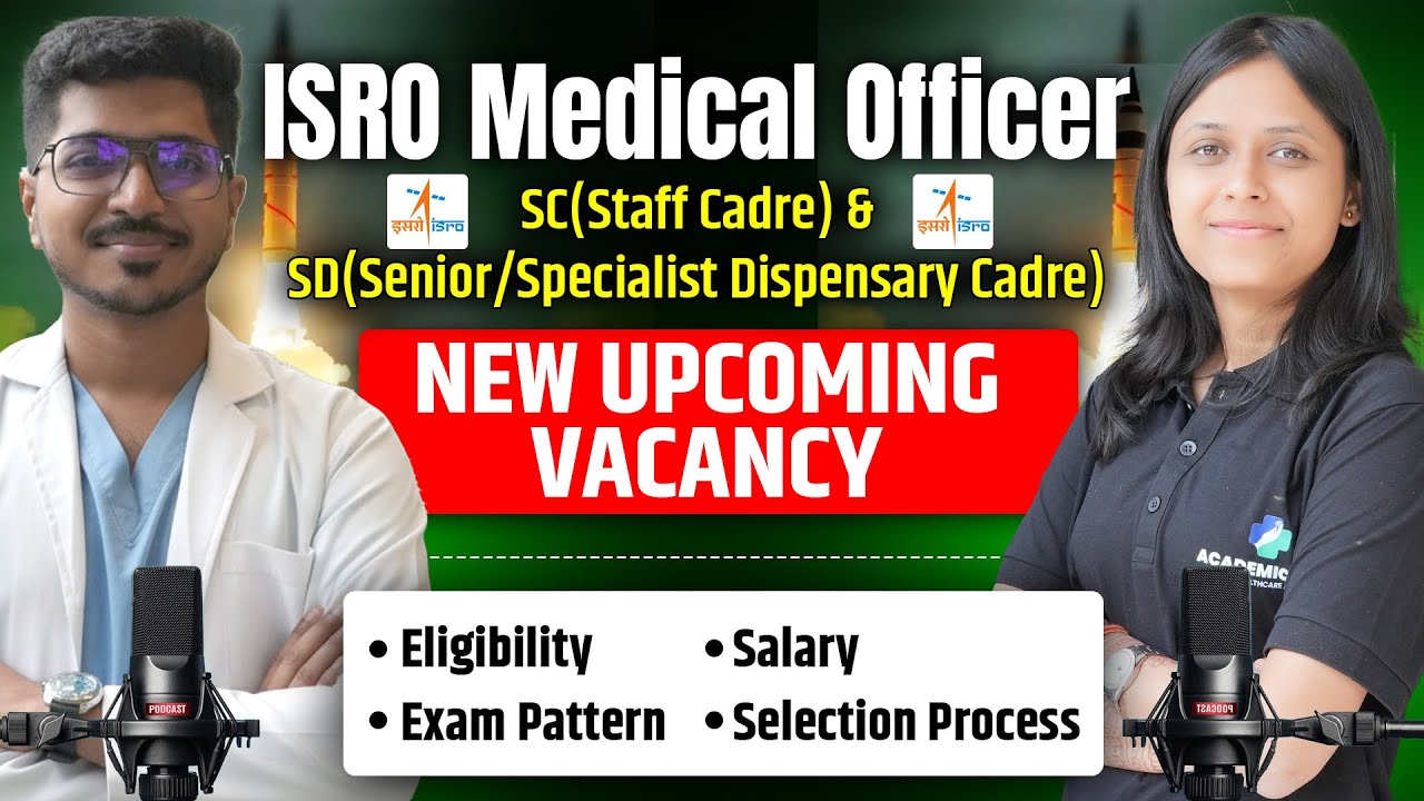 ISRO Medical Officer Vacancy 2025 | MBBS Jobs in ISRO | Salary ₹2 Lakh, No Exam Selection