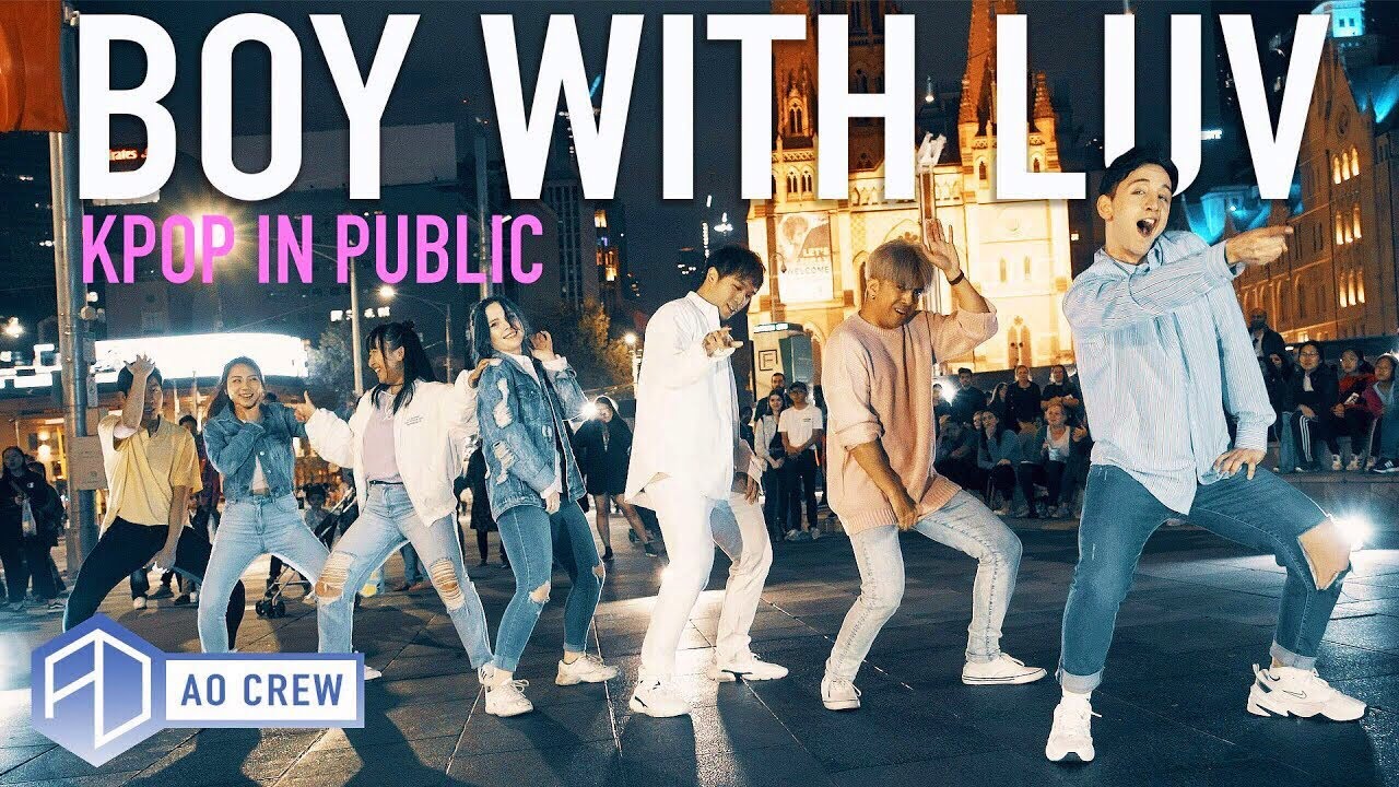 KPOP IN PUBLIC BTS (방탄소년단) 'BOY WITH LUV' Dance Cover [AO CREW - Australia] ONE SHOT vers.
