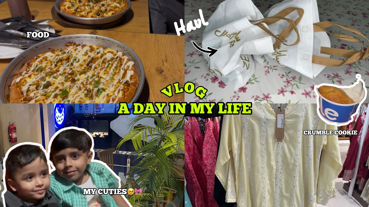 A day in my life vlog💕| Crumble, Cheezious, Shopping and fun with my little cuties💕