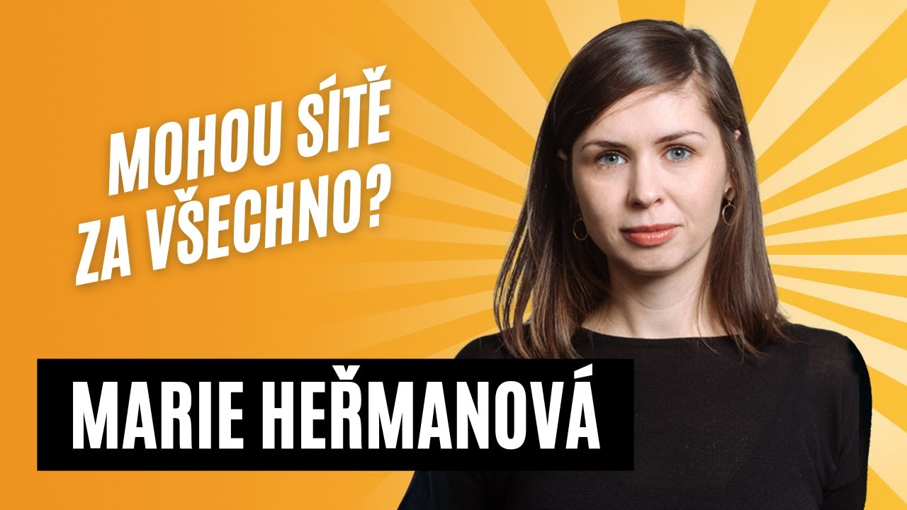 Jak na sítě #35 - Marie Heřmanová: Mohou sítě za všechno?