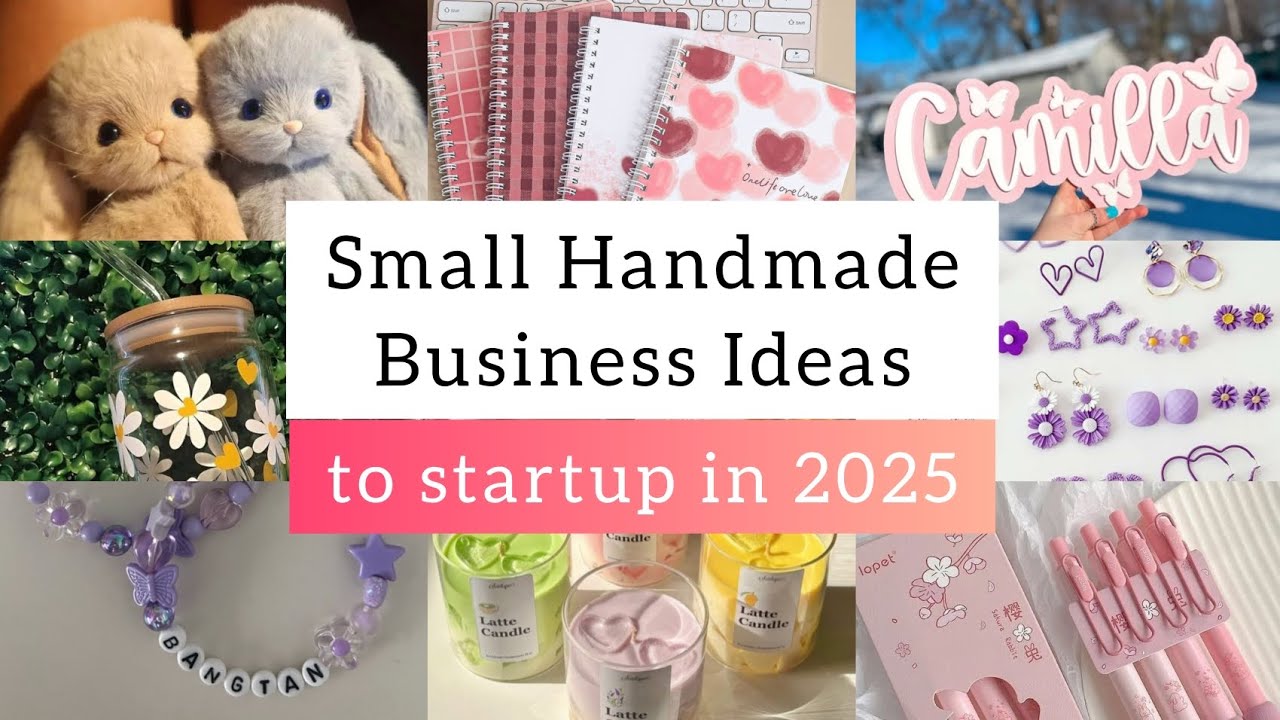 Small Handmade Business Ideas to Startup in 2025 | Profitable & Creative Ideas | @worldofideas_30