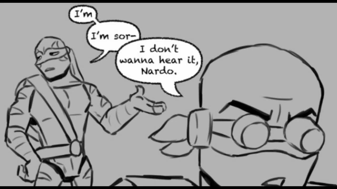 Что ещё я сделал не так? | Rottmnt Comic Dub #saverottmnt