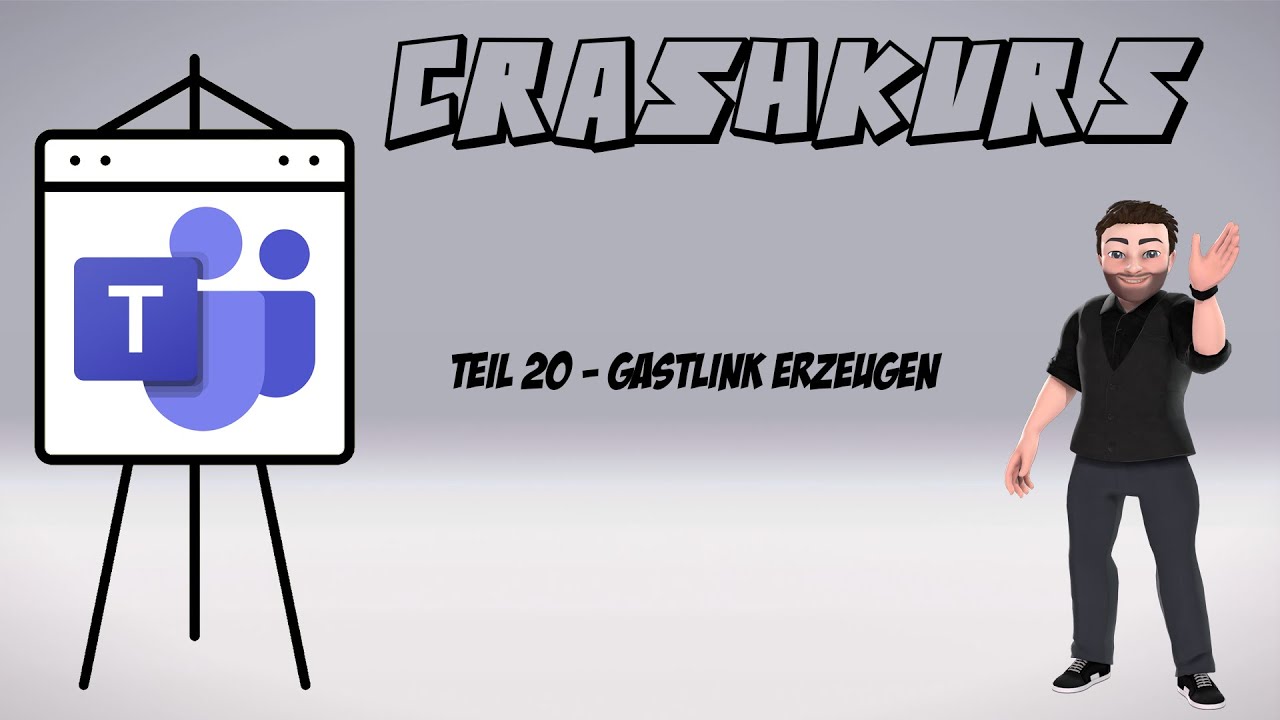 20 - Gastlink für Besprechungen | Crashkurs MS Teams | mathematik.rocks | Phil Stangl