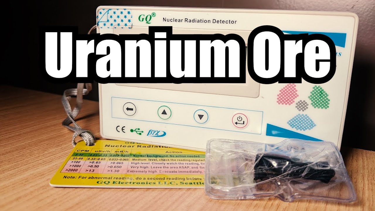 Geiger Counter Test - Uranium