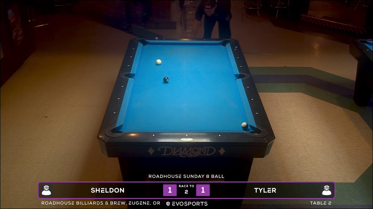 SHELDON vs TYLER - ROADHOUSE BILLIARDS & BREW - TABLE 2 | EvoSports