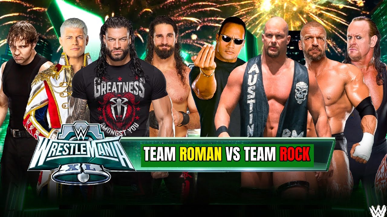 Team Attitude Era Vs Team Paul Levesque Era WWE 2K24