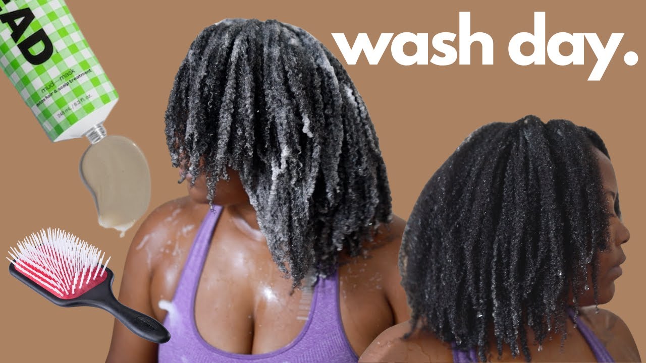 MY HAIR MATTED!! WASH DAY AFTER A PROTECTIVE STYLE on type 4 hair | KandidKinks