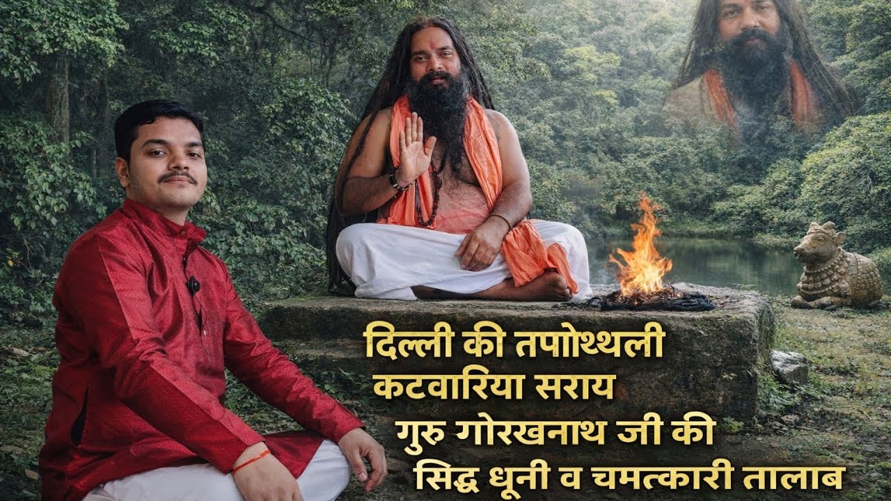 दिल्ली के घने जंगल में गुरु गोरखनाथ जी की सिद्ध तपोभूमि | रहस्यमयी जल कुंड