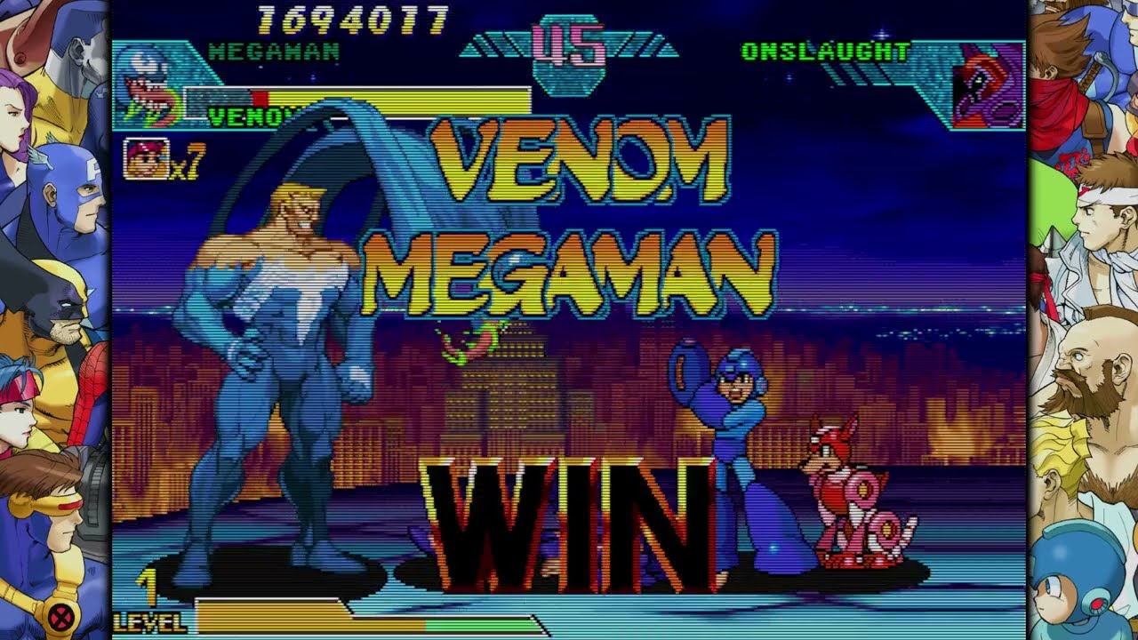 How To Beat Onslaught MVC (Mega Man Partner)