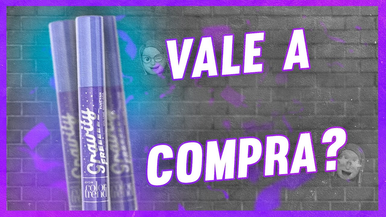 GRAVITY FREE - MÁSCARA DE CÍLIOS LANÇAMENTO AVON 2022