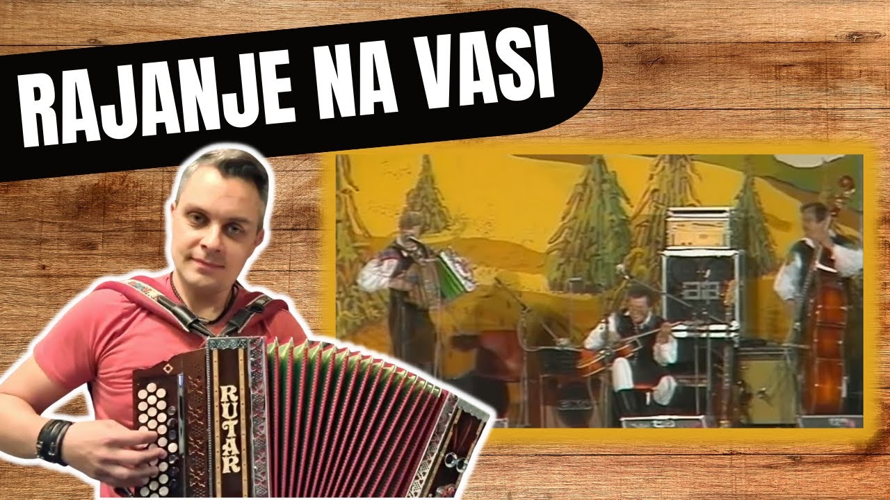 RAJANJE NA VASI (Mihelič) HARMONIKA - SPLETNO UČENJE | BUTTON BOX| GŠ VILI MARINŠEK |