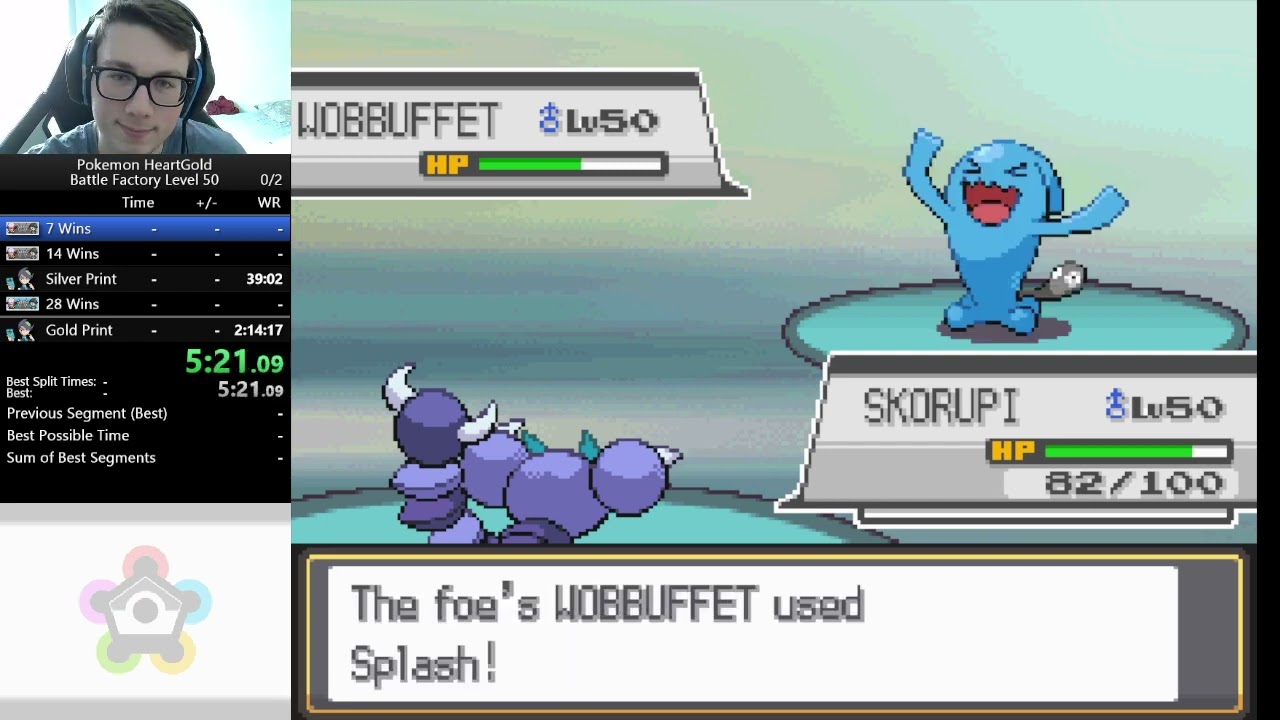 2024-04-07 - Pokémon Hearthgold Battle Factory Speedrun