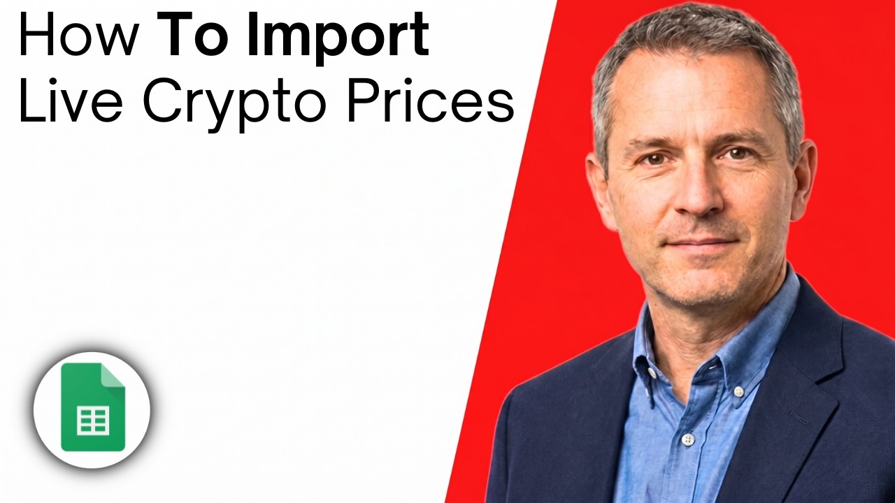 How To Import Live Crypto Prices In Google Sheets